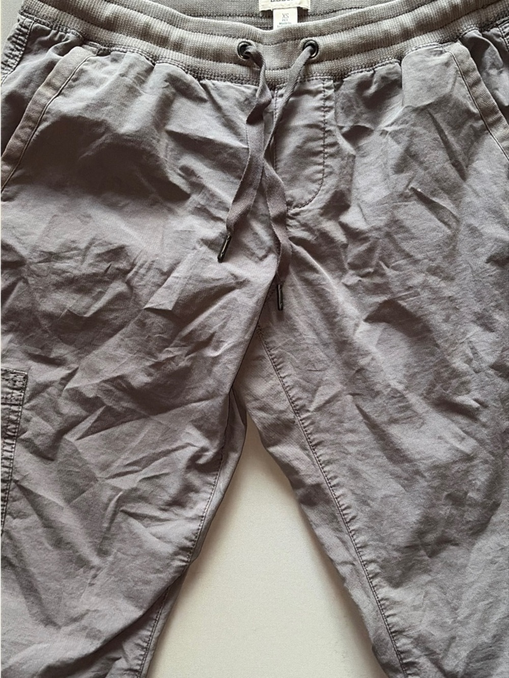 L.L. Bean Drawstring Joggers - Gray